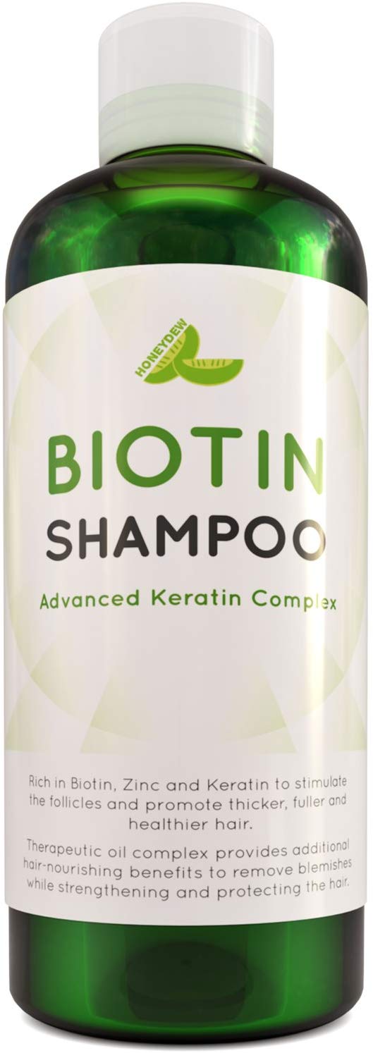 Natural DHT blocking Biotin Shampoo for curing hair loss, regrowing ...