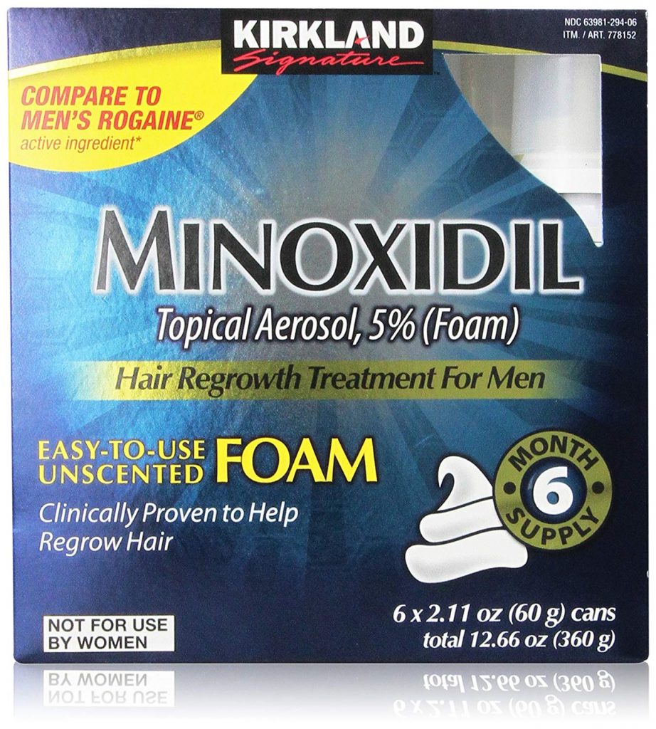 is minoxidil bad for your skin