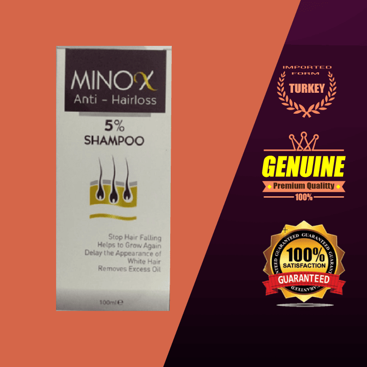 Minox 5% DHT blocking shampoo, anti-hairloss and hair regrowth shampoo