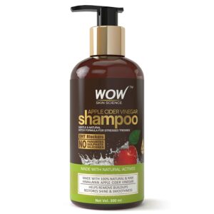 WOW Skin Science Apple Cider Vinegar shampoo (300 mL)