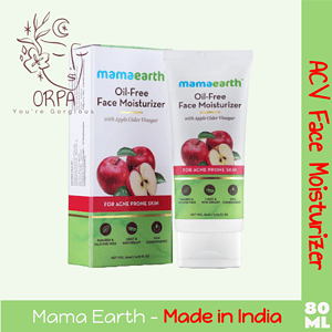 mamaearth oil free face moisturizer with apple cider vinegar