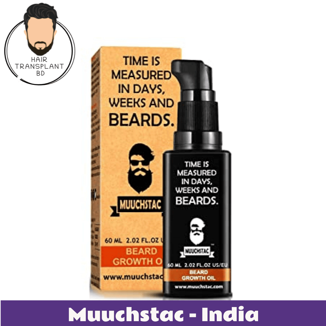 Muuchstac Beard Growth Oil 60ml Hair Transplant Bd