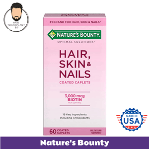 Nature's Bounty Hair, Skin, and Nails buy online at best price in bangladesh hair transplant bd