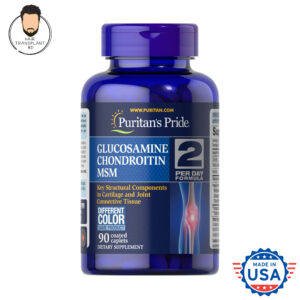 Puritan's Pride Glucosamine, Chondroitin & MSM Joint Soother-2 Per Day Formula