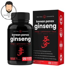 NutraChamps Korean Panax Ginseng 1650mg